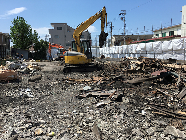 名古屋市中川区 工場解体工事