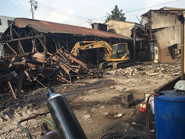 名古屋市港区 工場解体工事