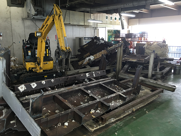 海部郡 工場内設備解体工事