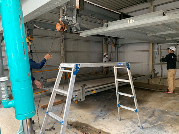 名古屋市昭和区 立体駐車場解体工事