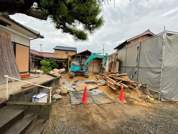 四日市市 木造平屋解体工事