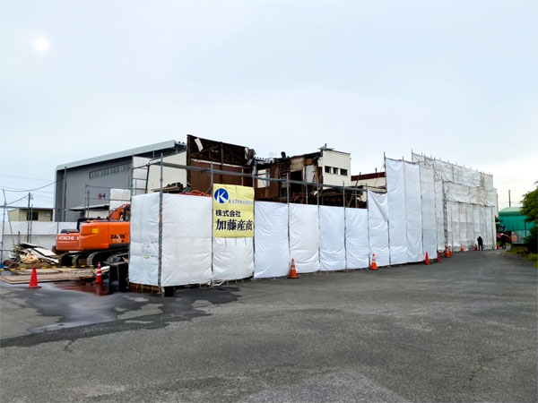 あま市　鉄骨解体工事