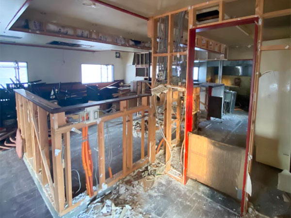 岩倉市　飲食店建物解体工事