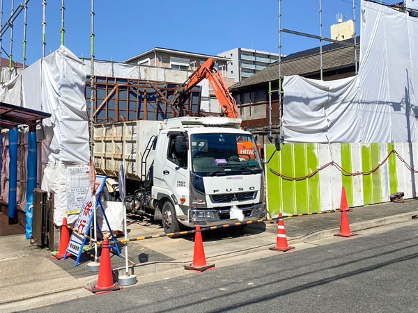 名古屋市中村区　木造解体工事